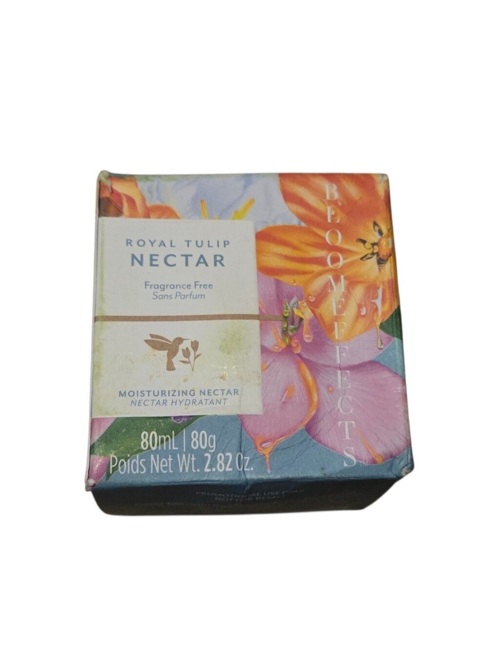 Bloomeffects Royal Tulip Nectar Moisturizing Face Serum Mask 2.82oz NIB